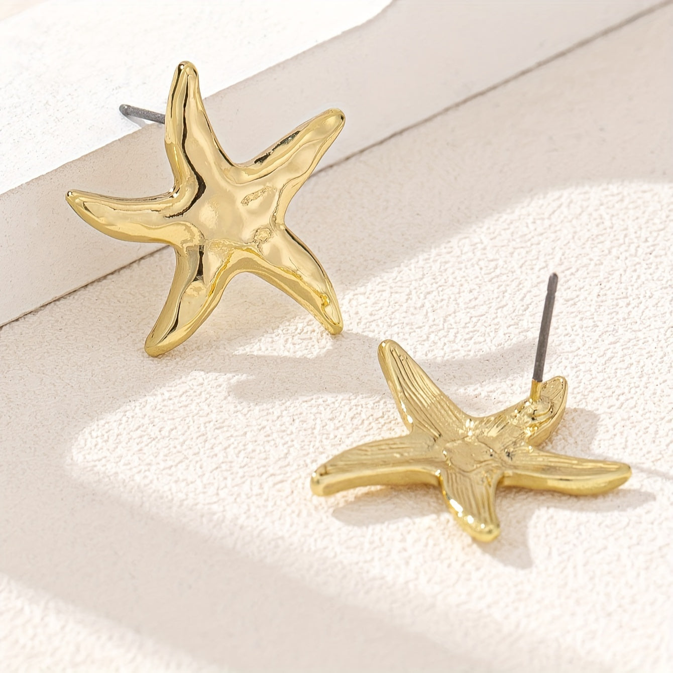 Liora | Boheiman Gold Starfish Earrings