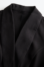 Classic Black Belted Jumpsuit