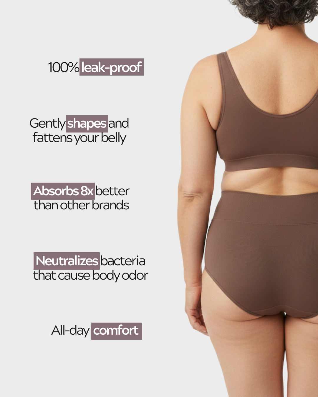 Ayla's Signature Leakproof Underwear (3-Pack)