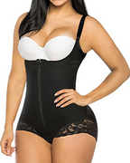 Seamless Zip-Front Full Body Corset Shaper