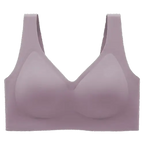 Seamless Wireless V-Neck Jelly Bra Tank Top