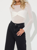 Kendall Sheer Mesh Top