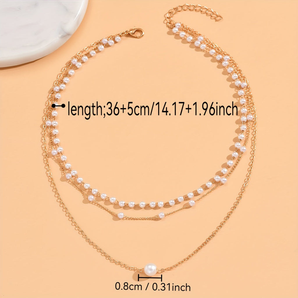 Selina | 3-Layer Adjustable Necklace