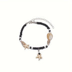 Calista | Vintage Boho Resin Starfish Anklet