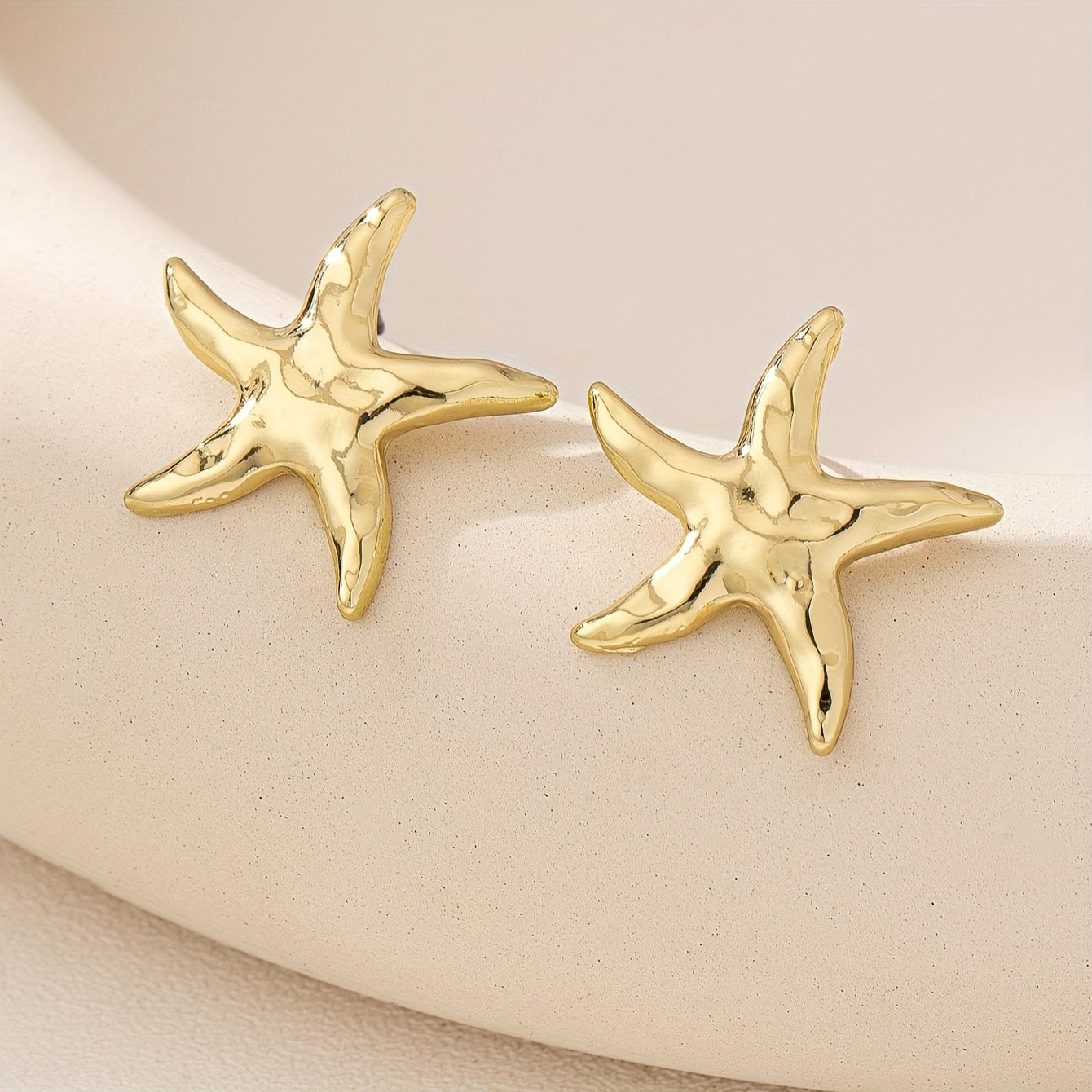 Liora | Boheiman Gold Starfish Earrings