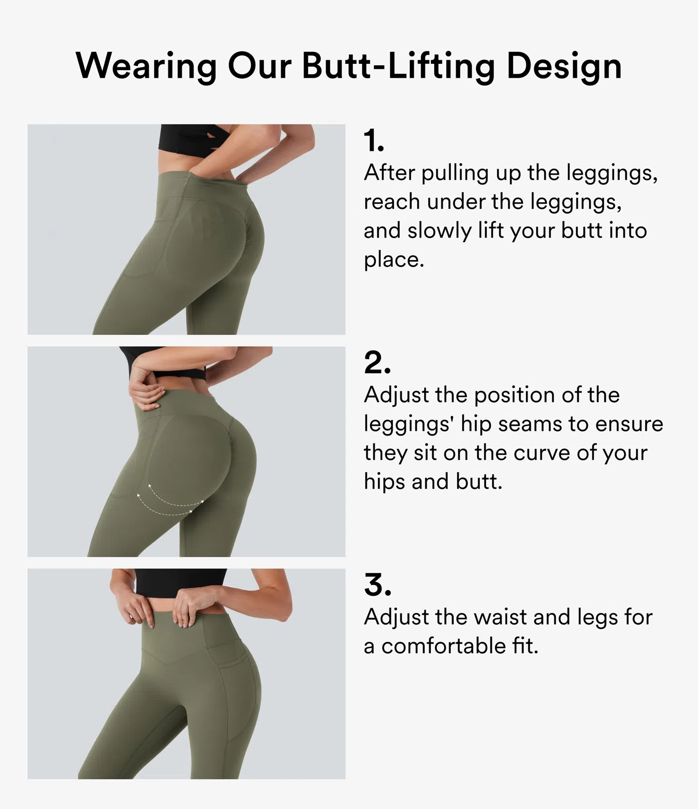 High Waisted Tummy Control Pocket Shaping Yoga Bootcut Leggings