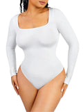 The long-sleeved shaping bodysuit