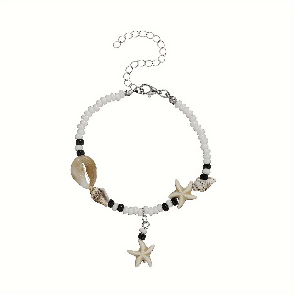 Calista | Vintage Boho Resin Starfish Anklet