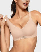 Women's Sheer Mesh Seamless Bra