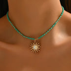 Amaria | Boheiman Necklace Golden Sun