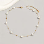 Isolde | Elegant Imitation Pearl Necklace