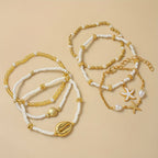 Aurelia | 6-Piece Retro Beach Bracelet Set