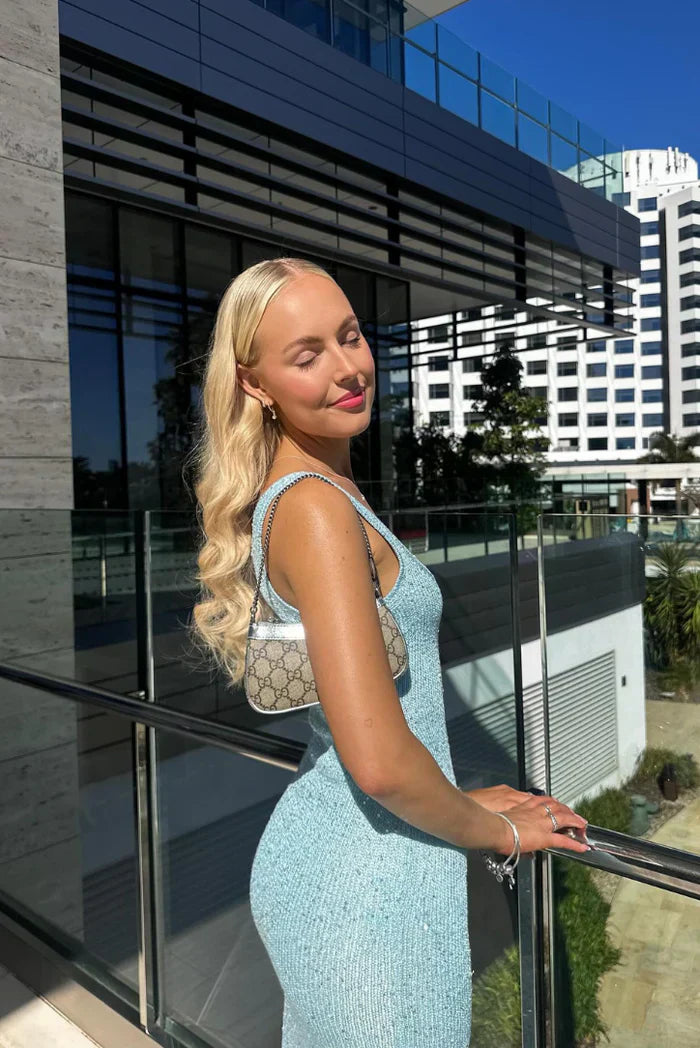 Skye Sequined Summer Party Maxi Dress