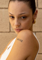 Ava Polished Teardrop Earrings