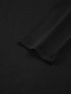 Square Neck Contrast Trim Top