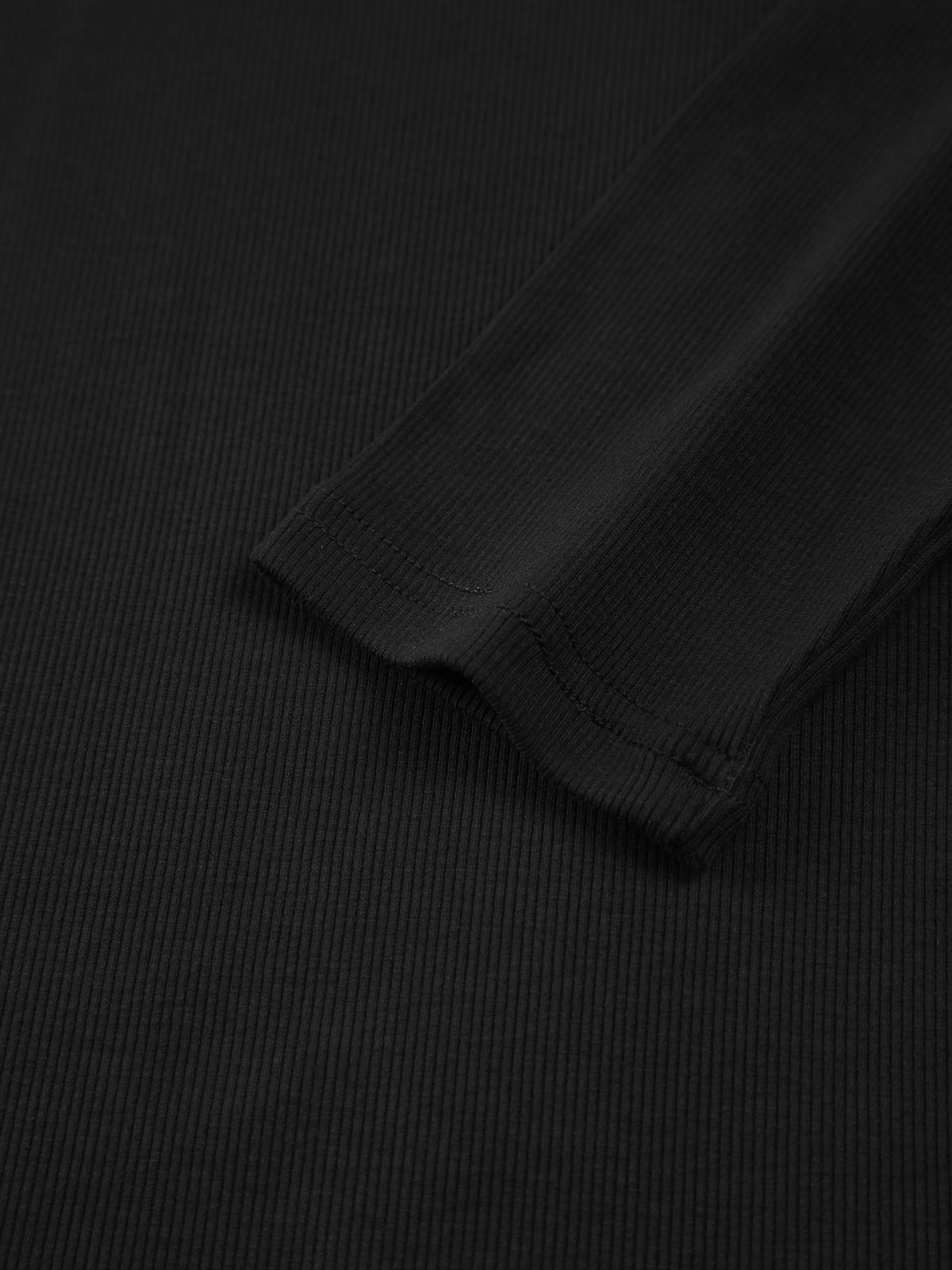 Square Neck Contrast Trim Top