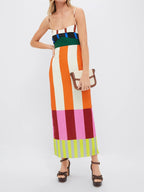 Bengal Multi Paloma Summer Maxi Dress