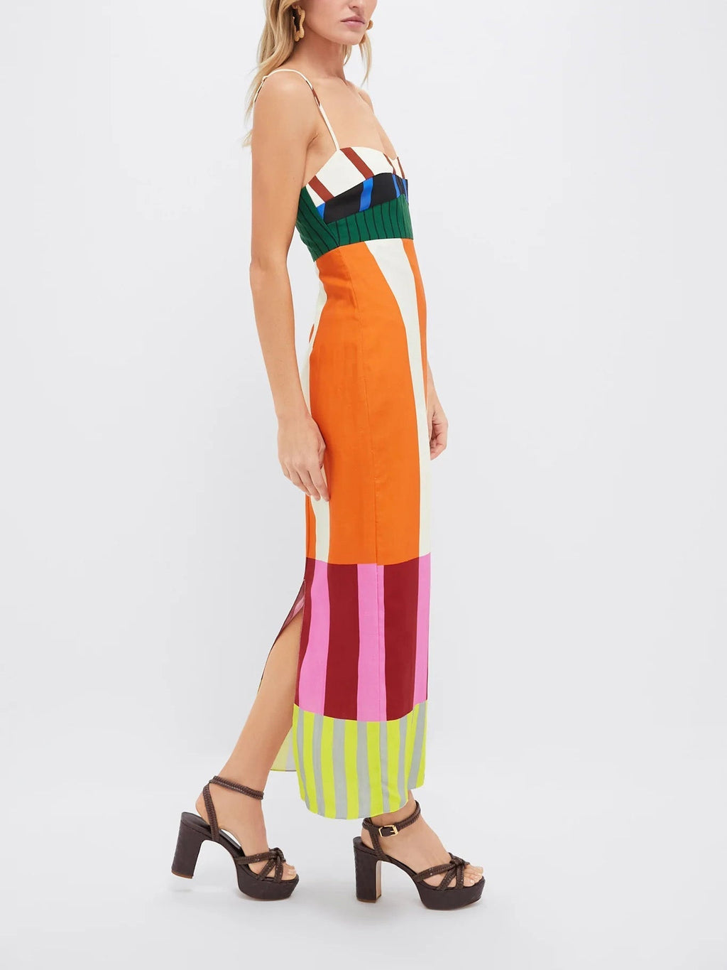 Bengal Multi Paloma Summer Maxi Dress