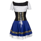 Women's Blue Oktoberfest Dress Costume