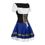 Women's Blue Oktoberfest Dress Costume
