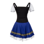 Women's Blue Oktoberfest Dress Costume