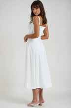 Catherine Corset Cute Party Midi Dress