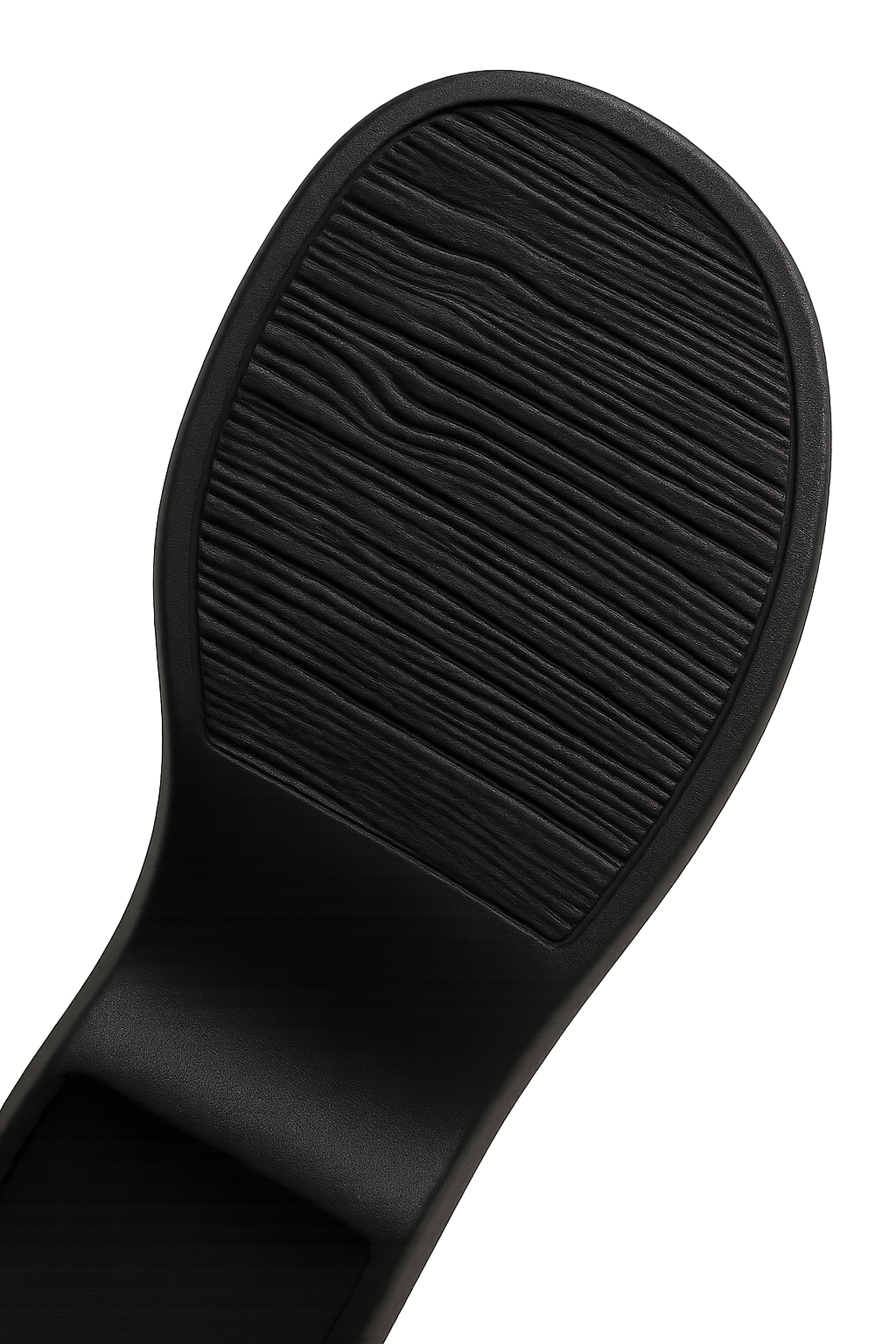 Calf Leather Sandals – Chunky High Heel