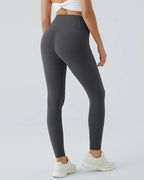 Butt Lifting Tummy Control Side Pocket High Waisted Shaping Training Leggings
