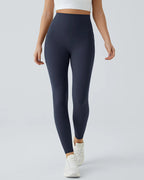 Butt Lifting Tummy Control Side Pocket High Waisted Shaping Training Leggings