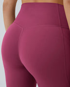 Butt Lifting Tummy Control Side Pocket High Waisted Shaping Training Leggings