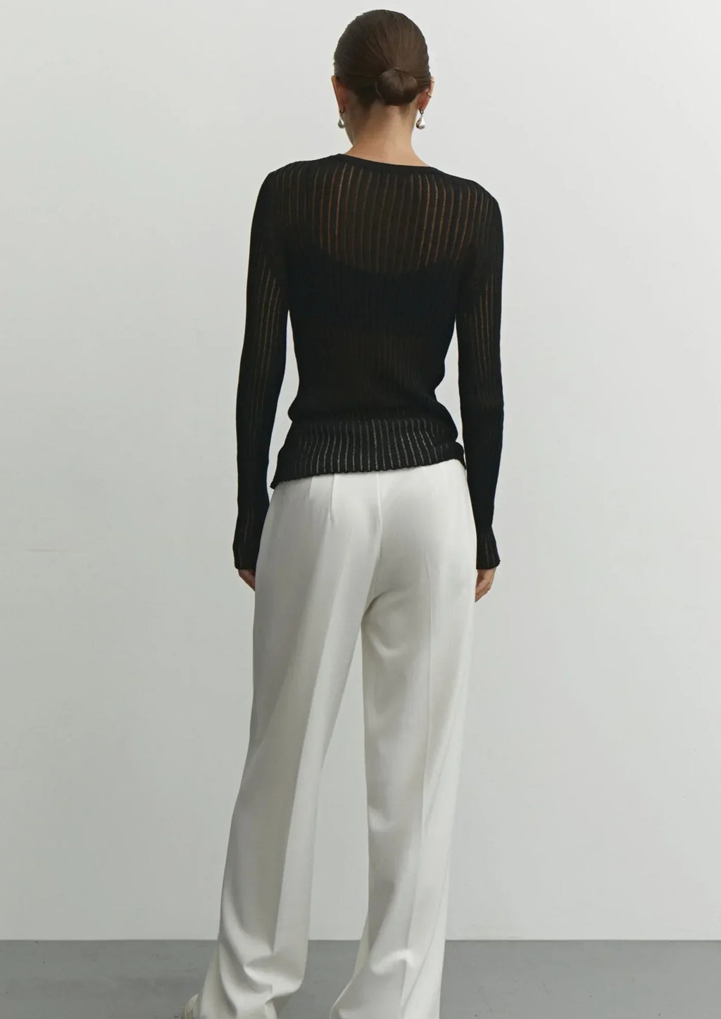 Erika Sheer Wool Top