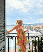 Amalfi Floral Summer Mini Dress