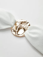 Gold Detail Summer Three-piece Cut-Out dress