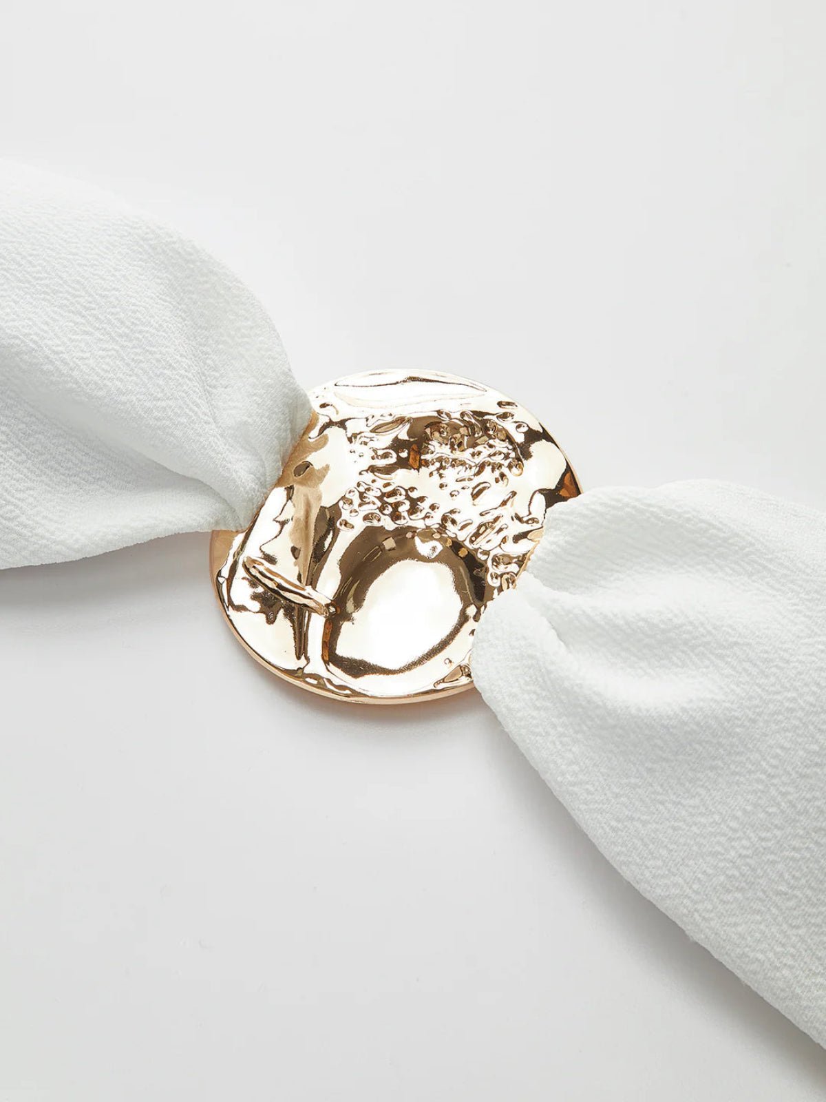 Gold Detail Summer Three-piece Cut-Out dress