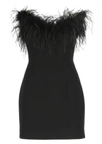 Black Elegant Party Mini Dress