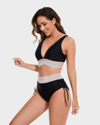 High-Waisted Tummy Control Bikini Set