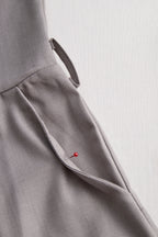 Sophisticated Plain Belted Sleeveless Romper