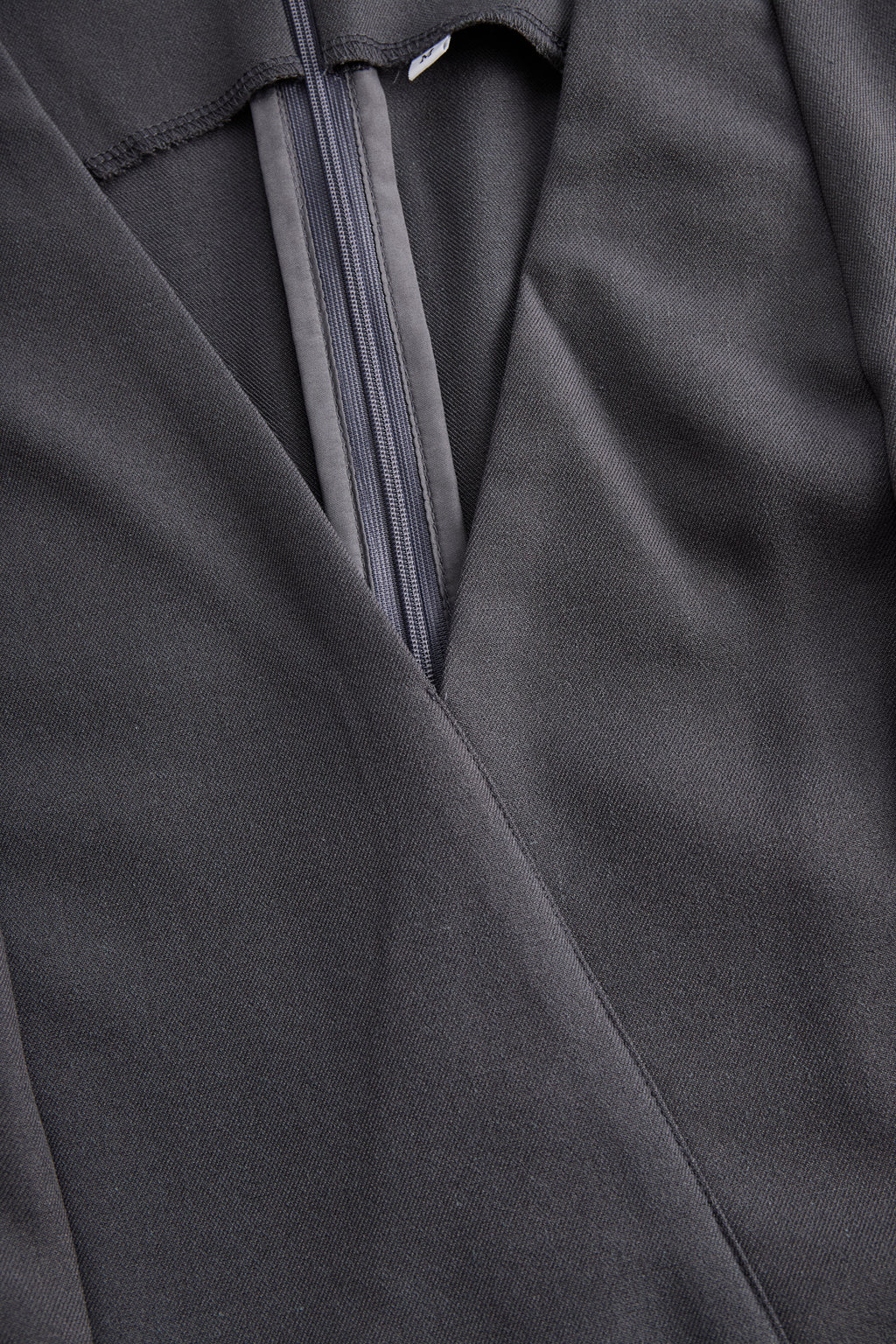 Sophisticated Sleeveless Peplum Jumpsuit In Charcoal Gray