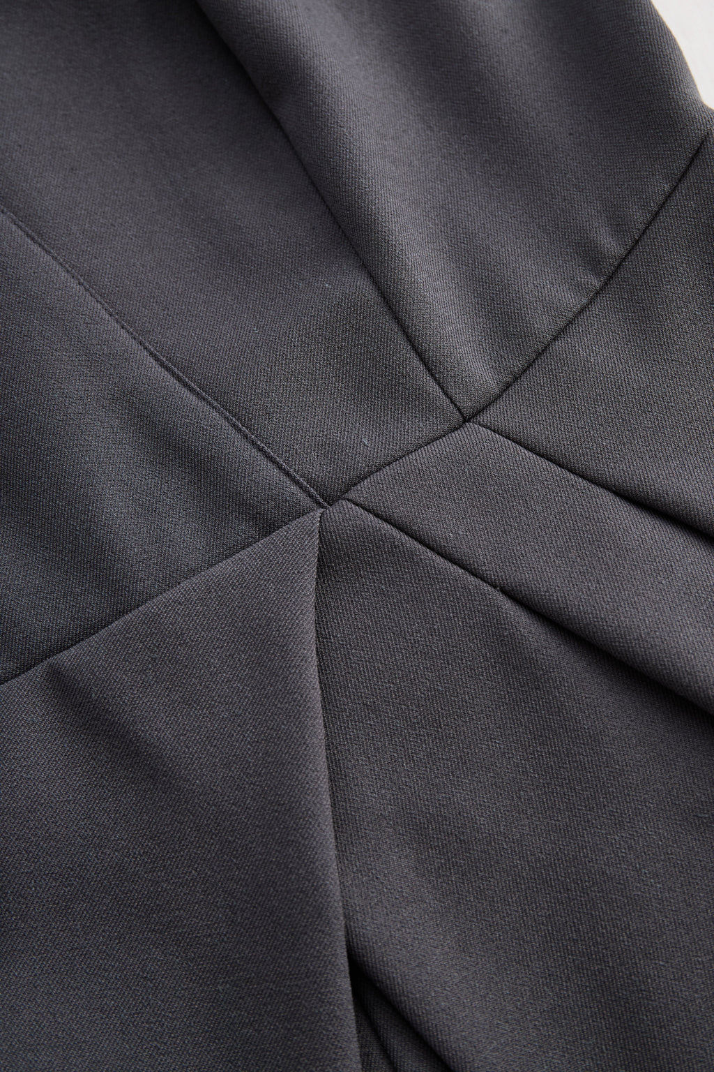 Sophisticated Sleeveless Peplum Jumpsuit In Charcoal Gray