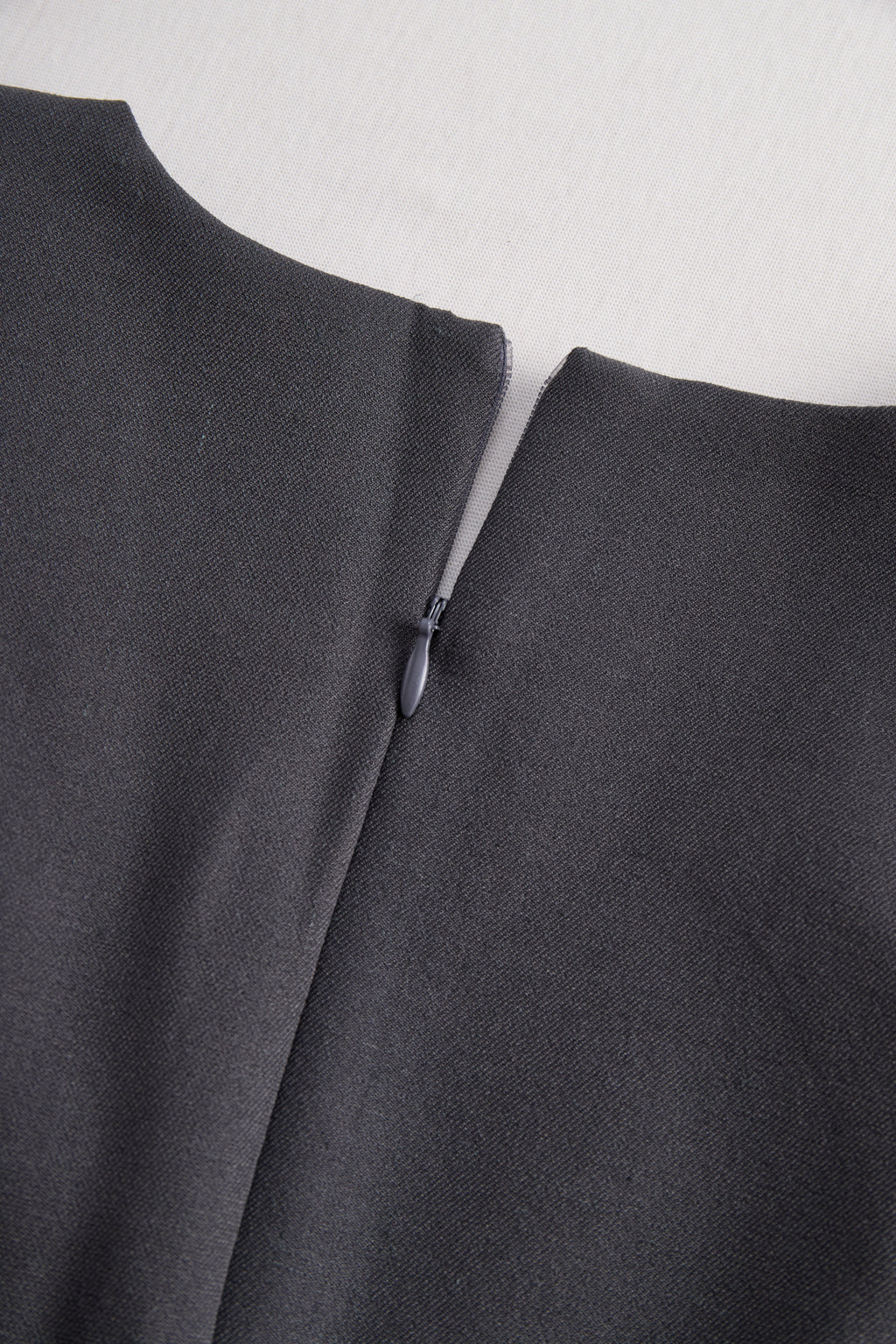 Sophisticated Sleeveless Peplum Jumpsuit In Charcoal Gray