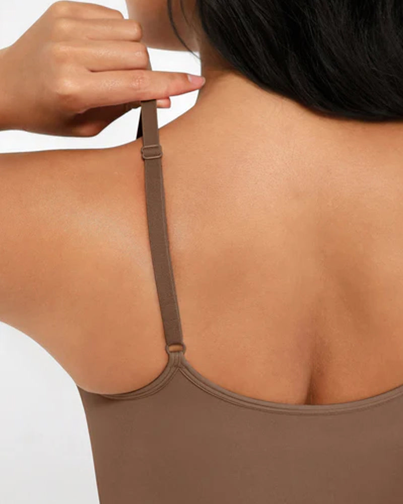 Tummy Control Bodysuit Seamless Sculpting Snatched Waist Body Suit Thong