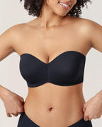 Women's Strapless Bra Unlined Underwire