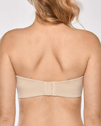 Women's Strapless Bra Unlined Underwire