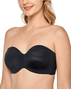 Women's Strapless Bra Unlined Underwire