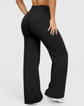 High Waist Stretch Casual Soft Straight Leg Bottoms