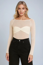 Kendall Sheer Mesh Top
