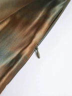 Neptune White Satin Wedding Guest Maxi Dress