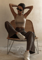 Sculpted Ease Ribbed Tank Top