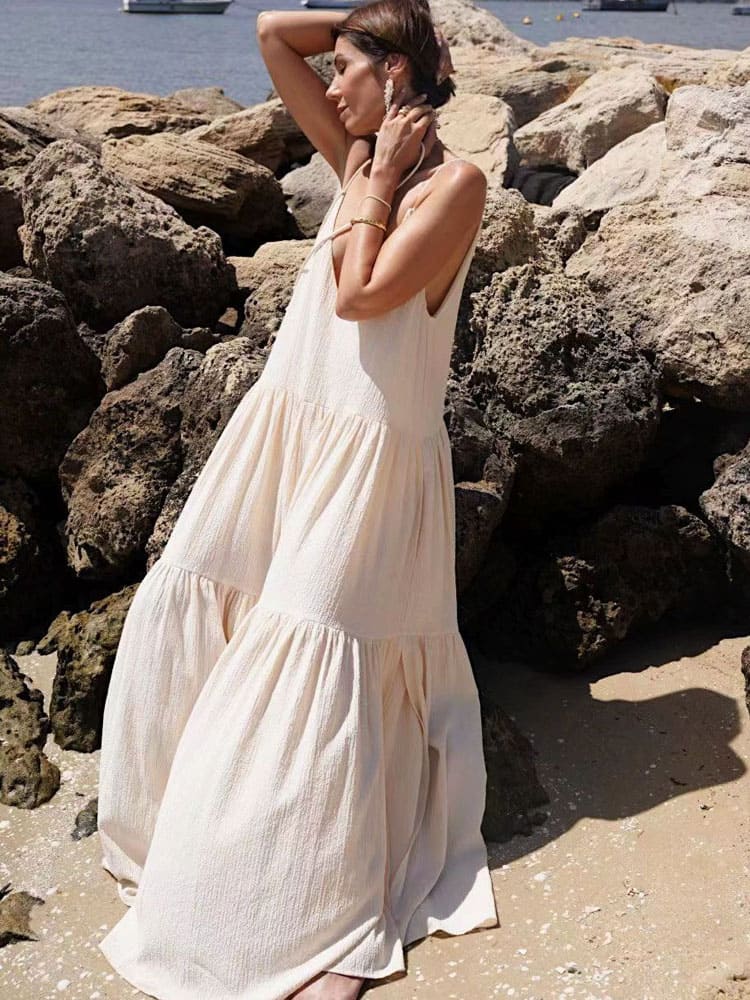 Ocean Breeze Summer Maxi Dress