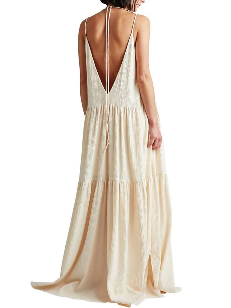 Ocean Breeze Summer Maxi Dress